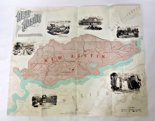 Mappa red dead redemption - mappa, 2
